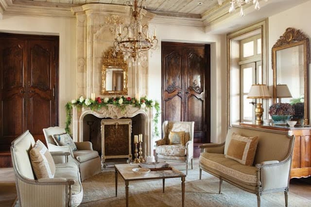 French Provincial Interior Design Example 