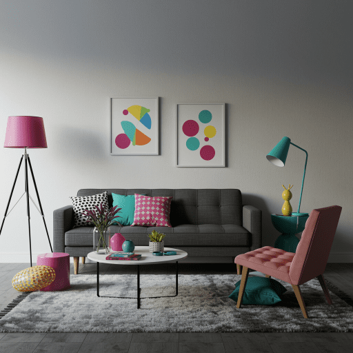 Colour is important in interior design