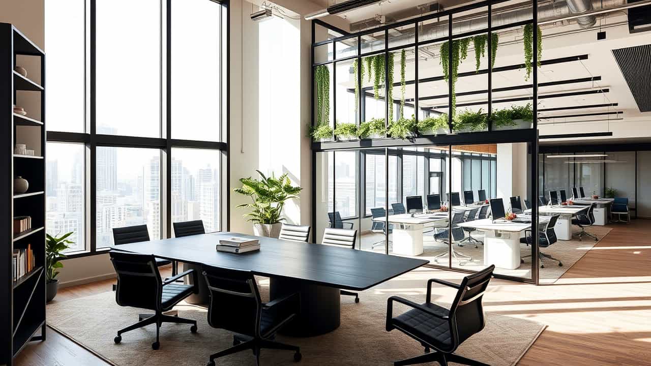 Office concept design, Bangkok Biophillic additions Office concept design, Bangkok Biophillic additions