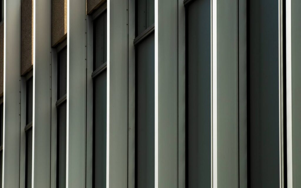 external vertical slats in building design - Instyle Deco Paris