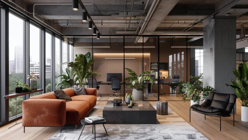 Modern office interior design